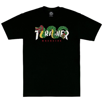 Thrasher T-shirt s/s Aztec Black
